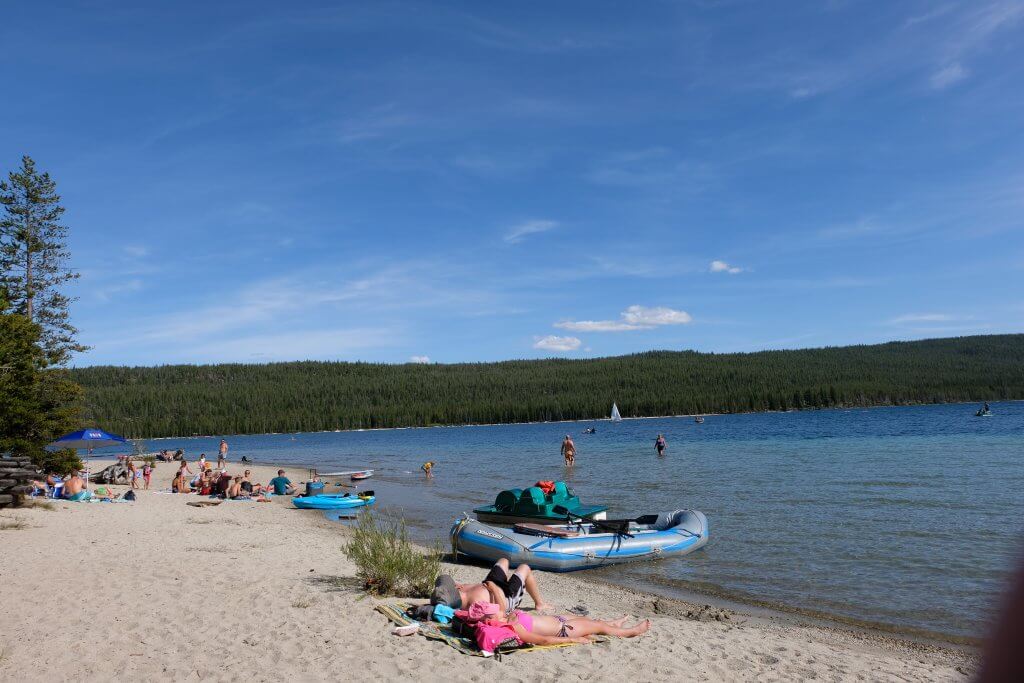 Redfish Lake beach